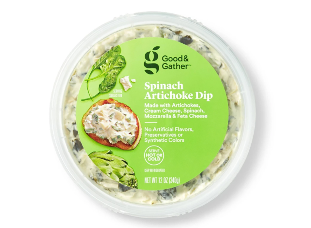 good and gather spinach artichoke dip