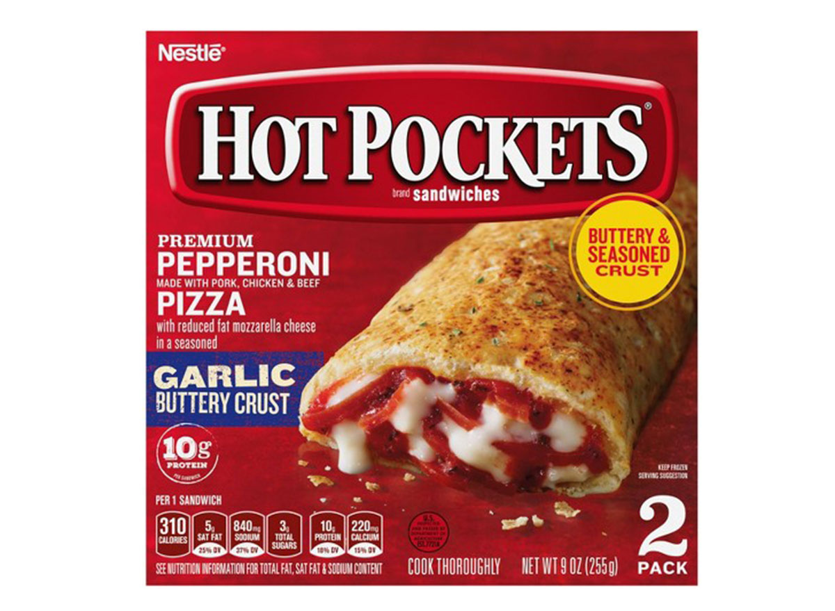 hot pockets pepperoni pizza