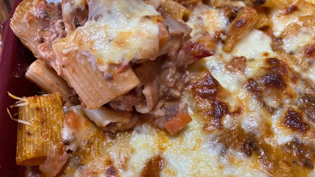 ina garten's baked rigatoni
