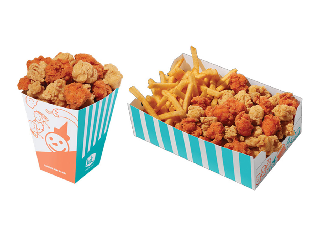 Jack in the Box popcorn chicken