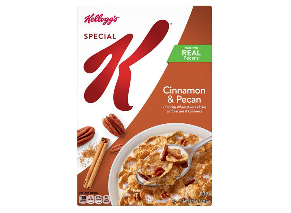 kelloggs special k cinnamon pecan