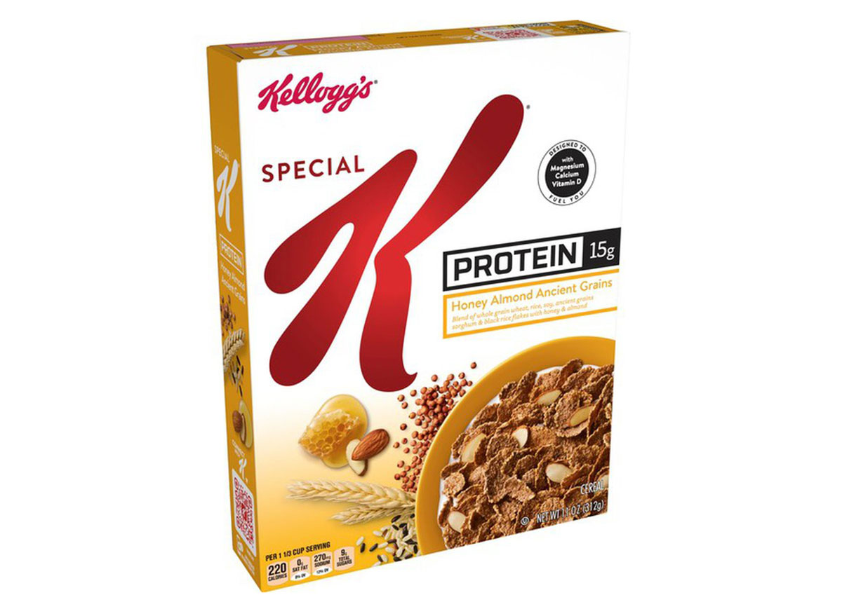 Kellogg's Special K Original Multi-Grain Touch of Cinnamon Protein Cold  Breakfast Cereal