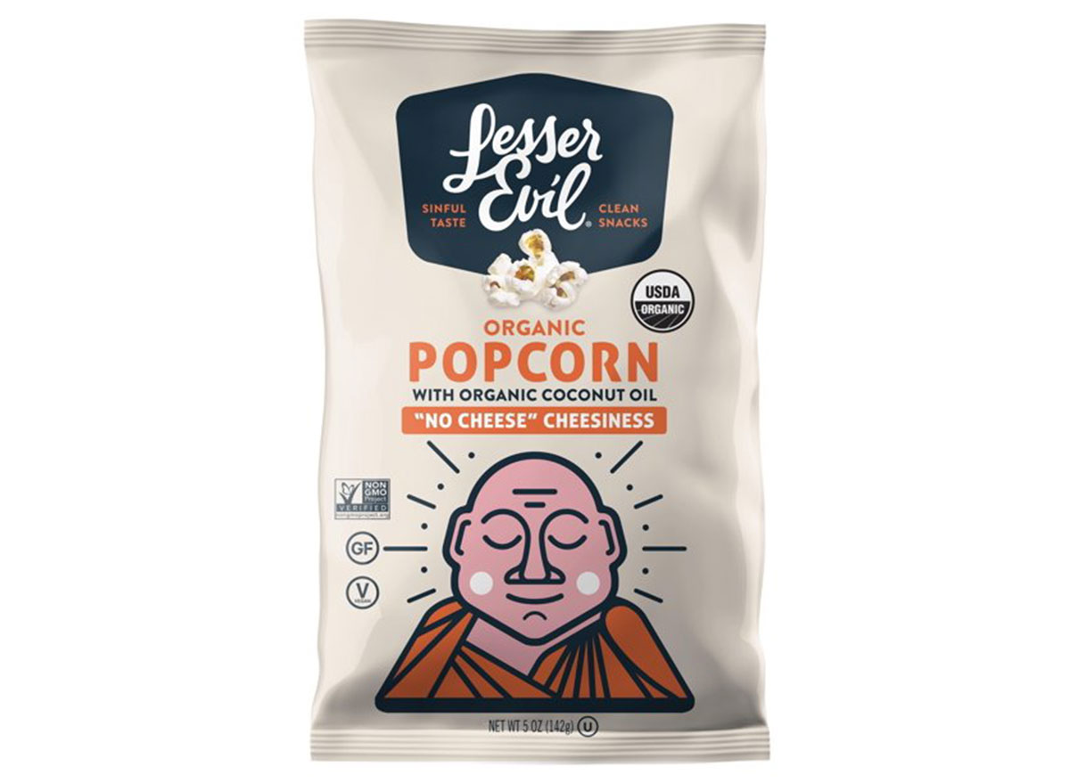 lesser evil popcorn