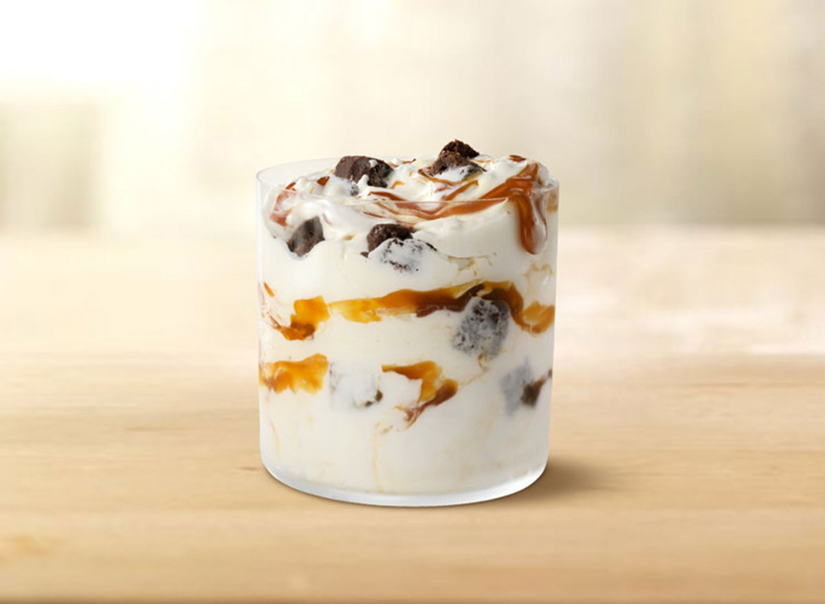 mcdonalds caramel brownie mcflurry