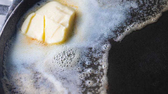 melting butter, pan, butter