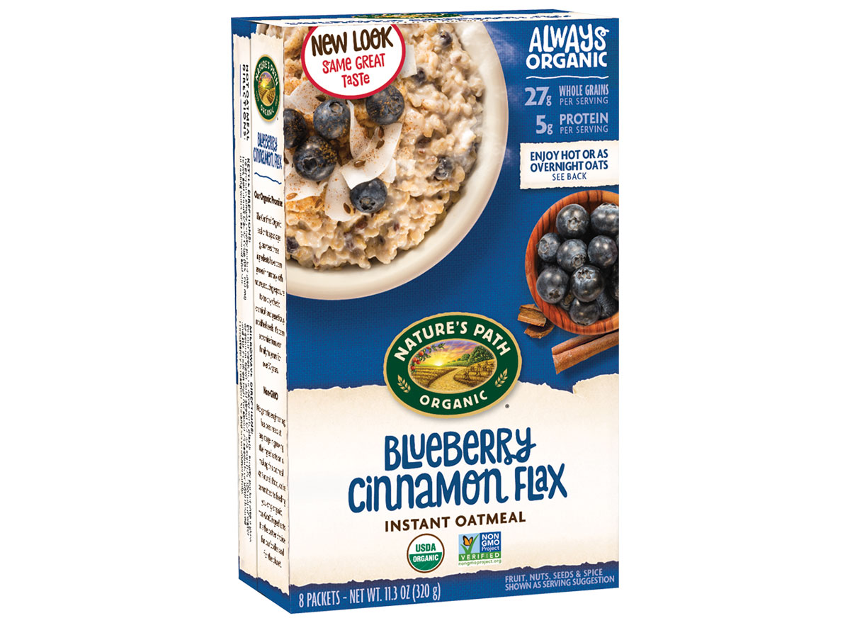 natures path blueberry cinnamon flax
