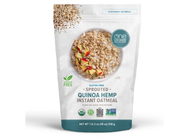 one degree quinoa hemp oatmeal