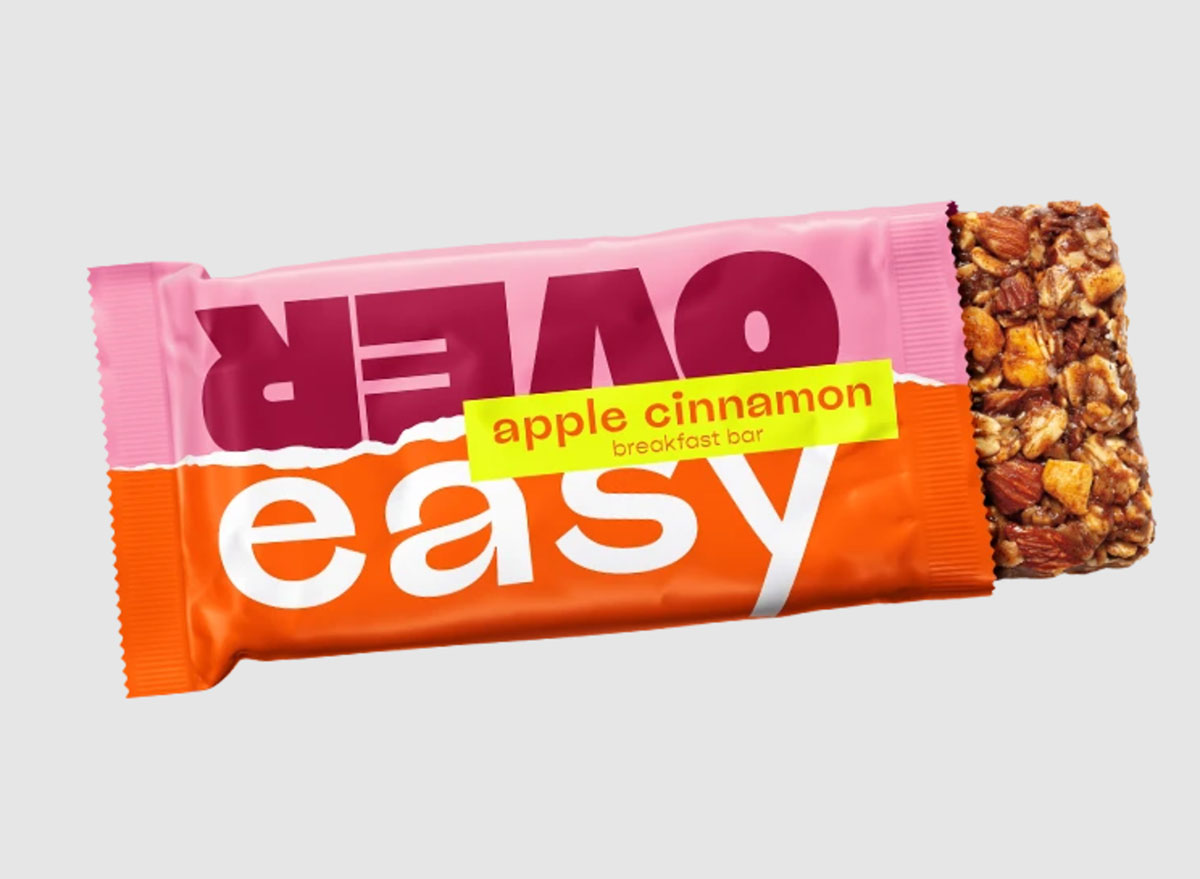 over easy apple cinnamon breakfast bar