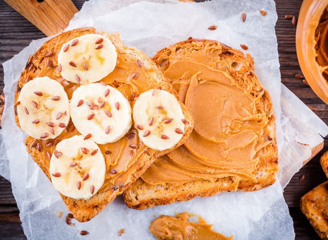 peanut butter toast