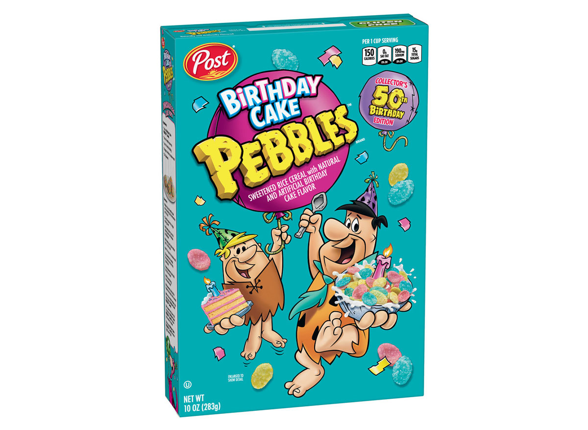 post birthday pebbles