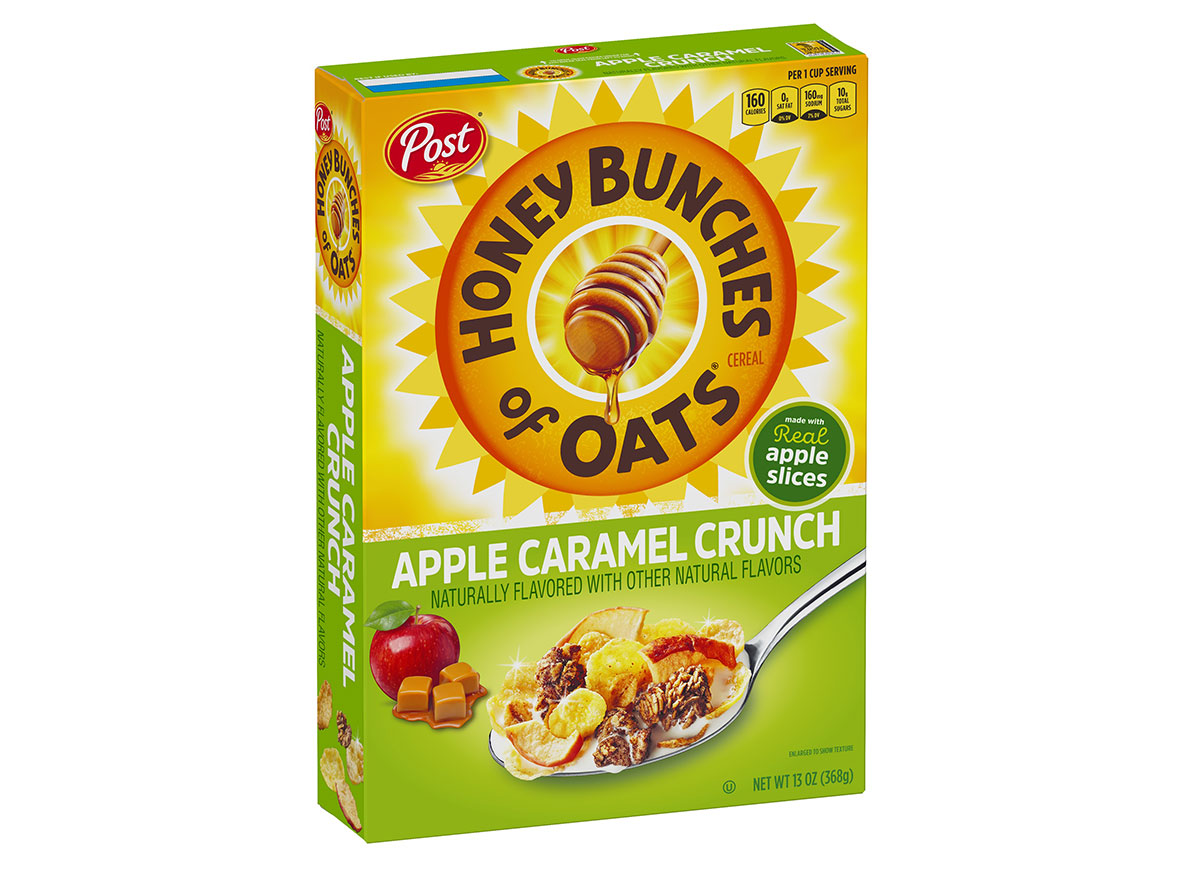 post honey bunches oats apple caramel crunch