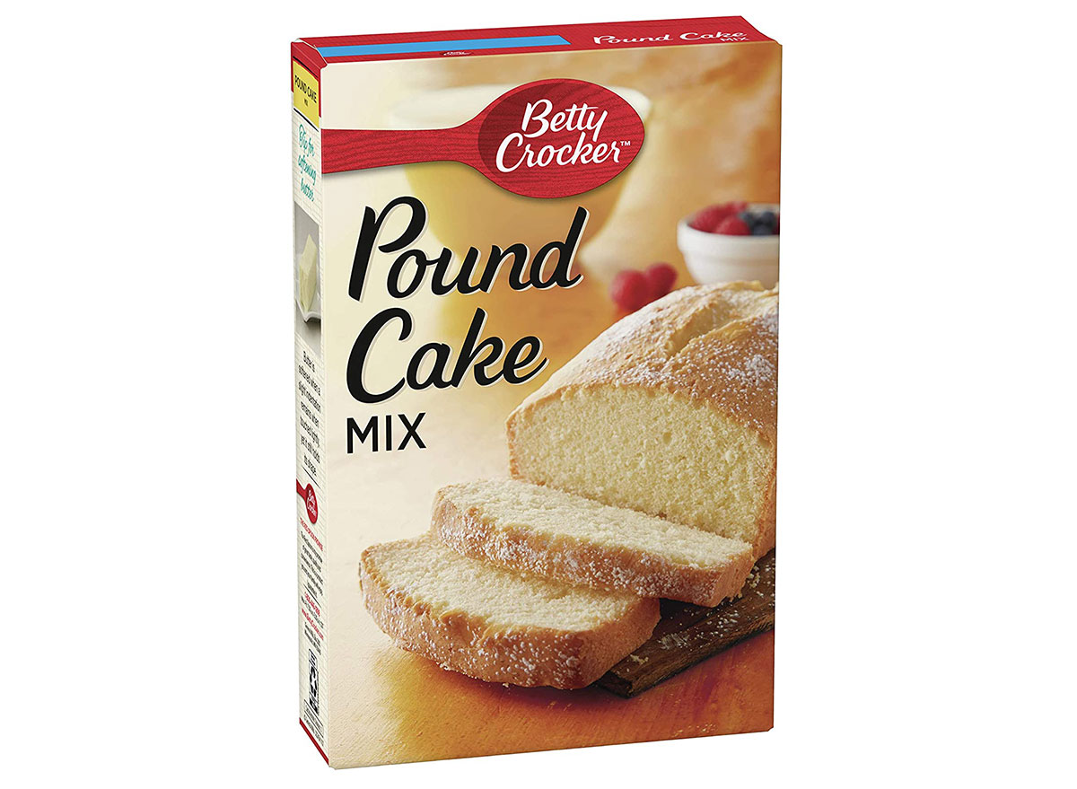 pound cake mix