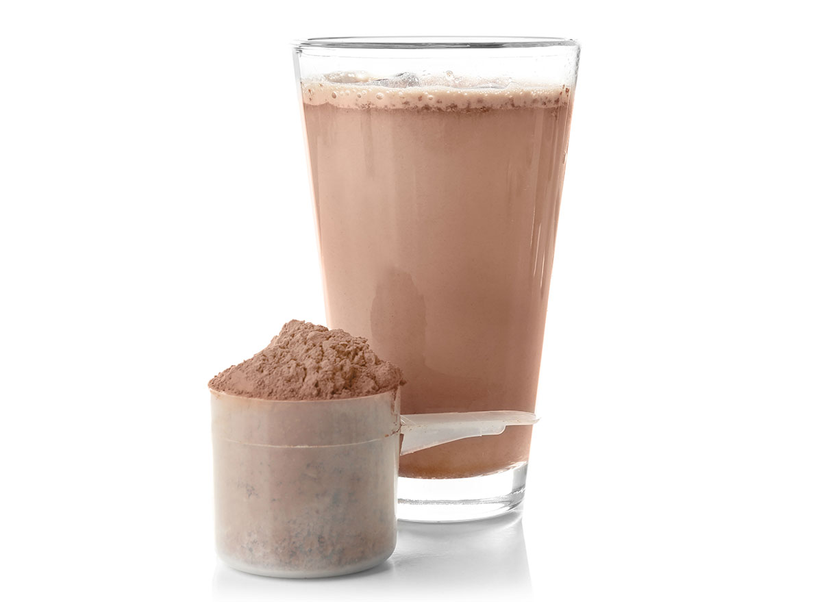 protein shake chocolate