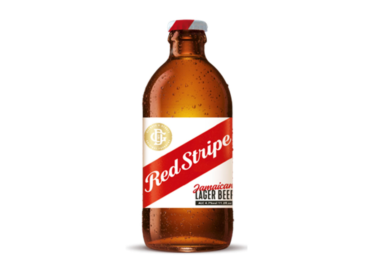 red stripe jamaican lager