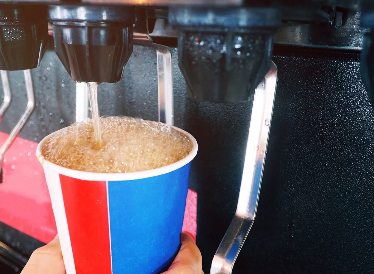 Soda from a machine is different from soda in a can