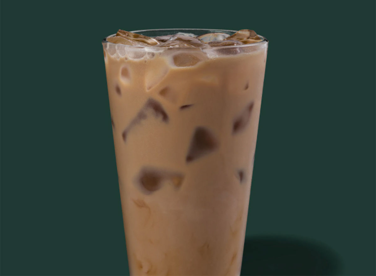 starbucks iced cafe latte