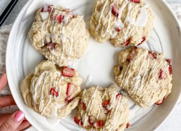 strawberry shortcake drop cookies