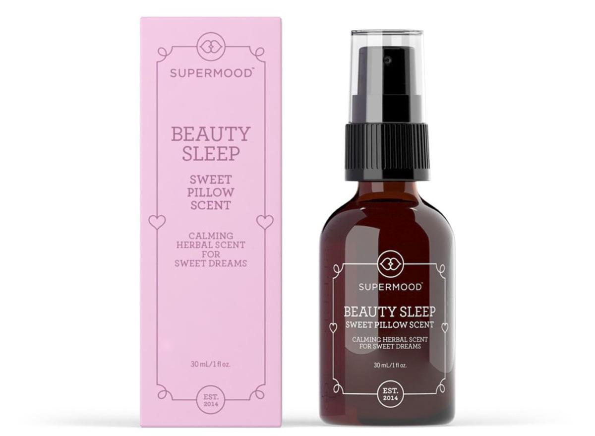 supermood beauty sleep pillow scent