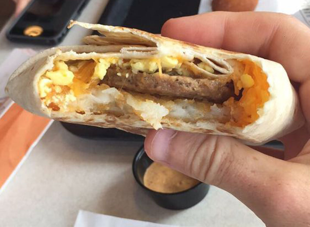 taco bell breakfast crunchwrap