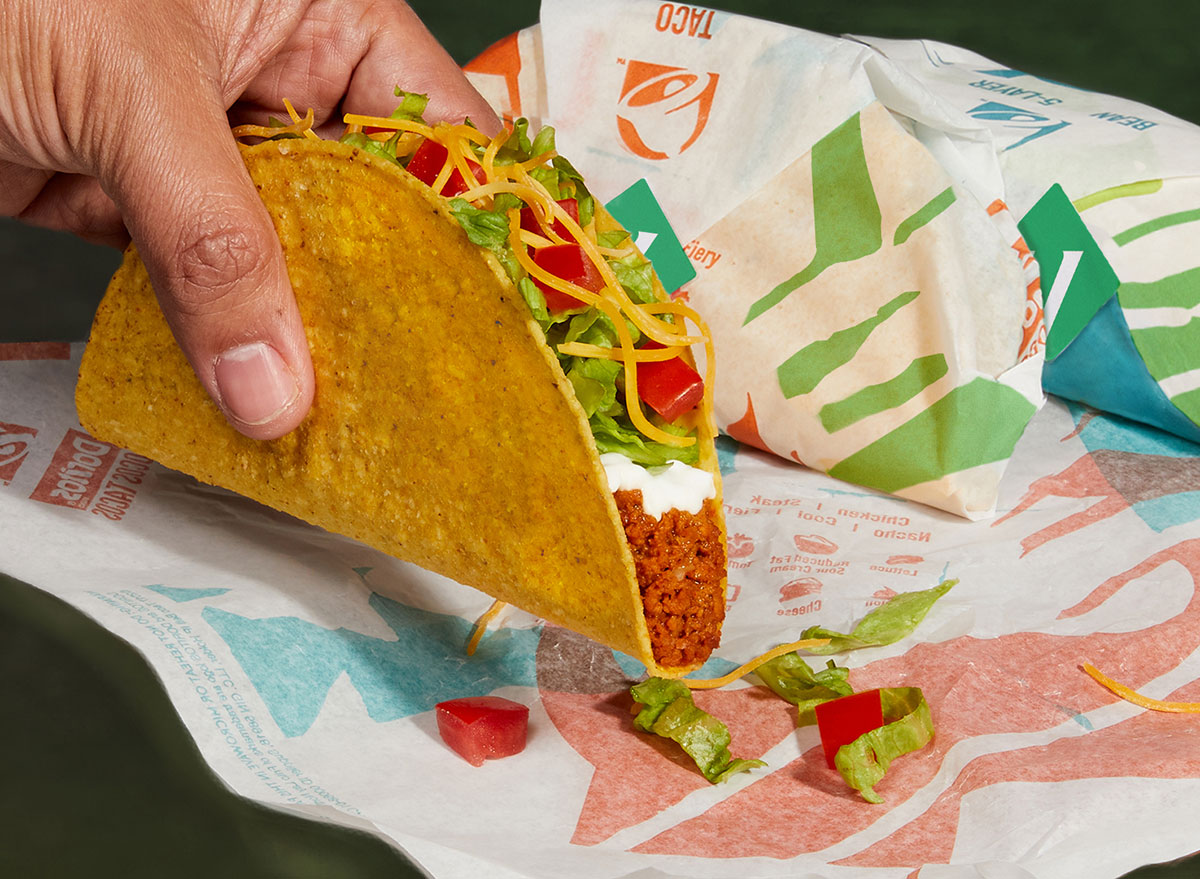taco bell plant based taco