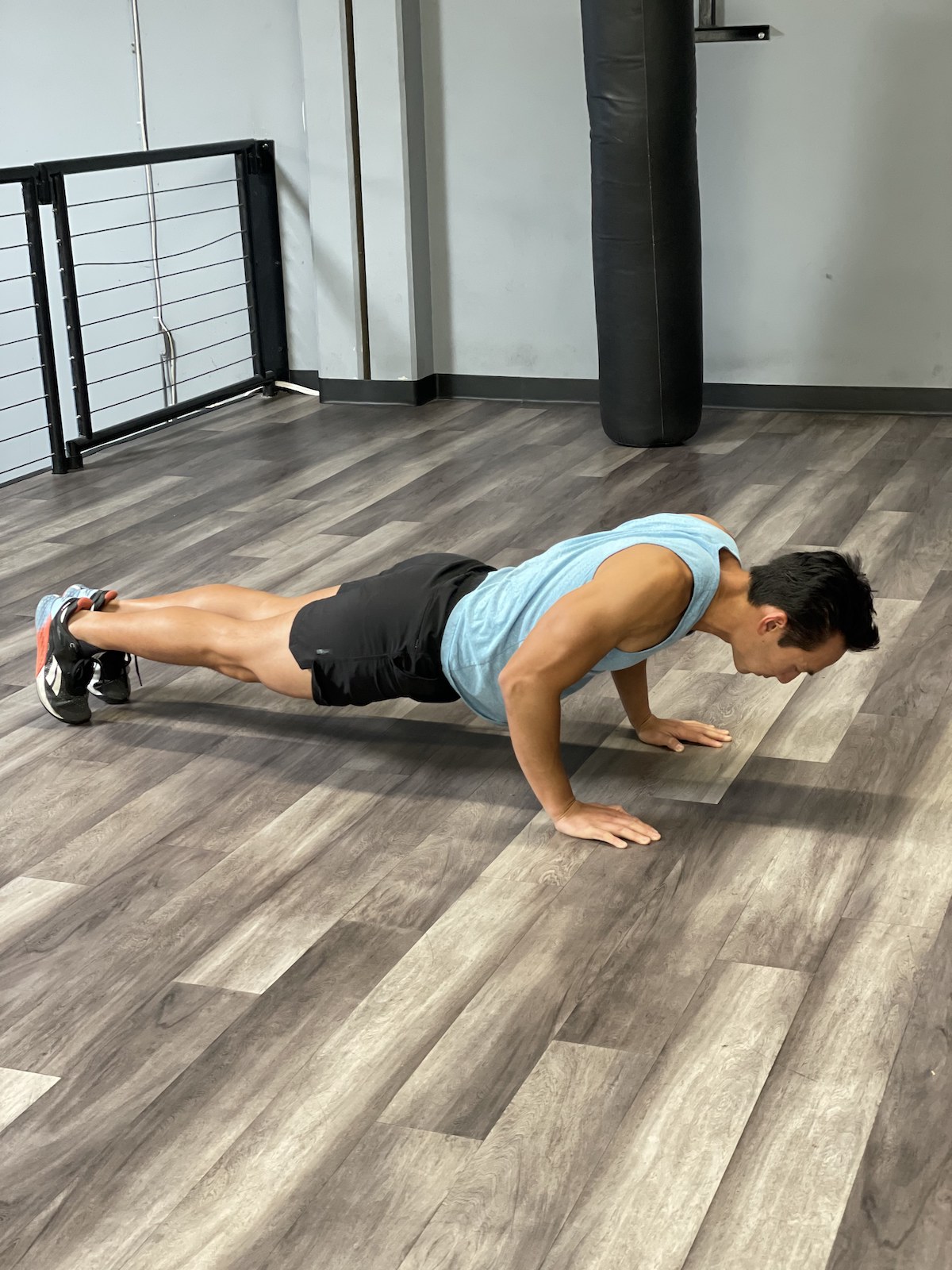 Lower back sales push ups