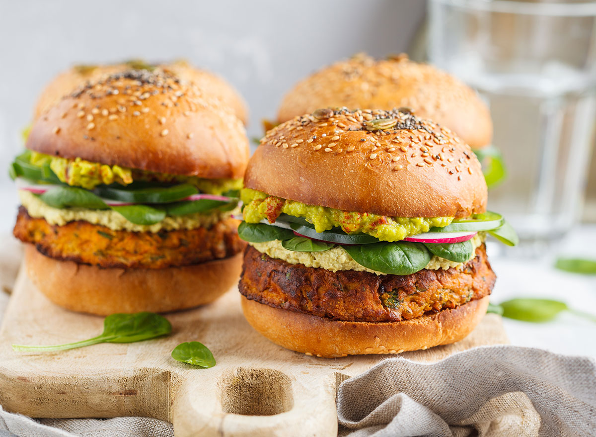 veggie burger