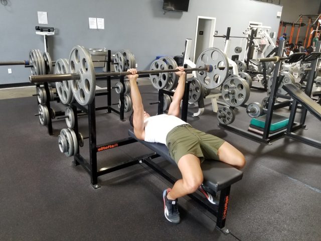 2 close grip bench press