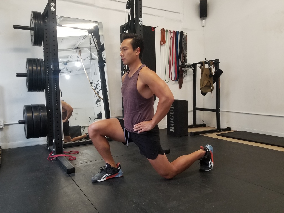 4 split squats