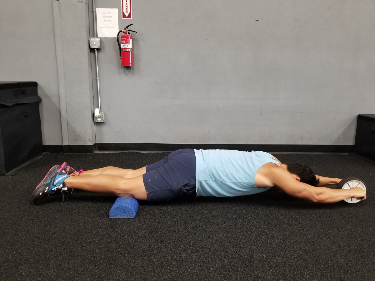 ab wheel rollout abs exercise