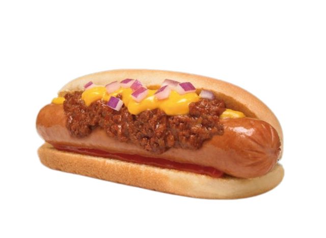 Checkers & Rally's chili cheese dog