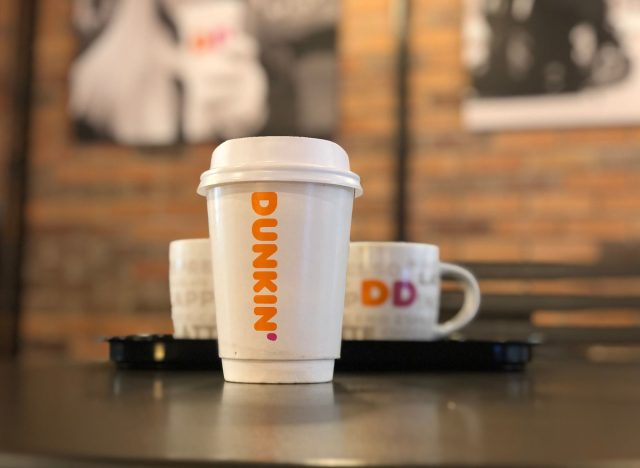 The 8 Most Unhealthy Drinks at Dunkin'—Ranked!