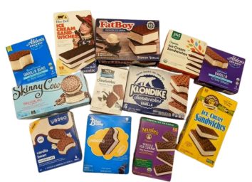 ice cream sandwiches taste test