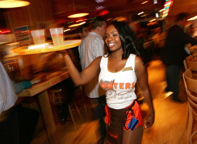 Hooters waitress