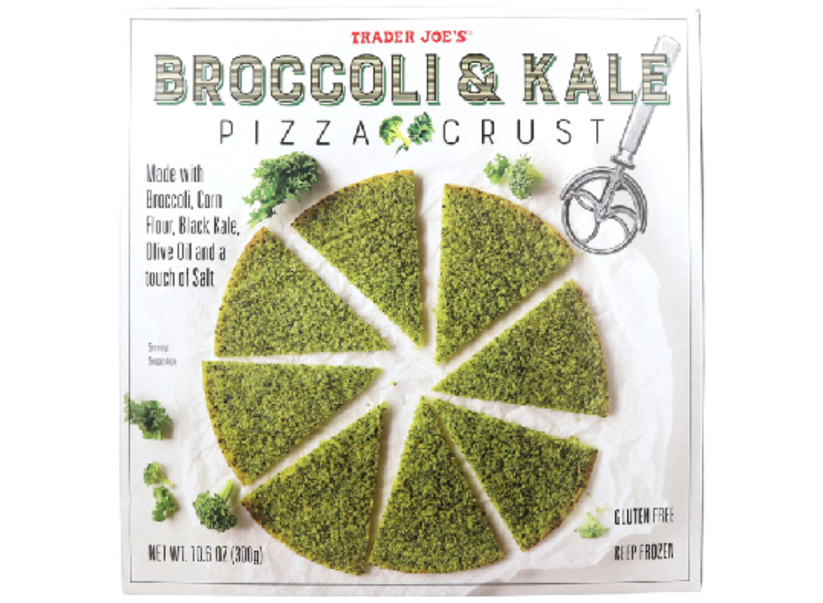 Trader Joe's Broccoli and Kale Pizza Crust