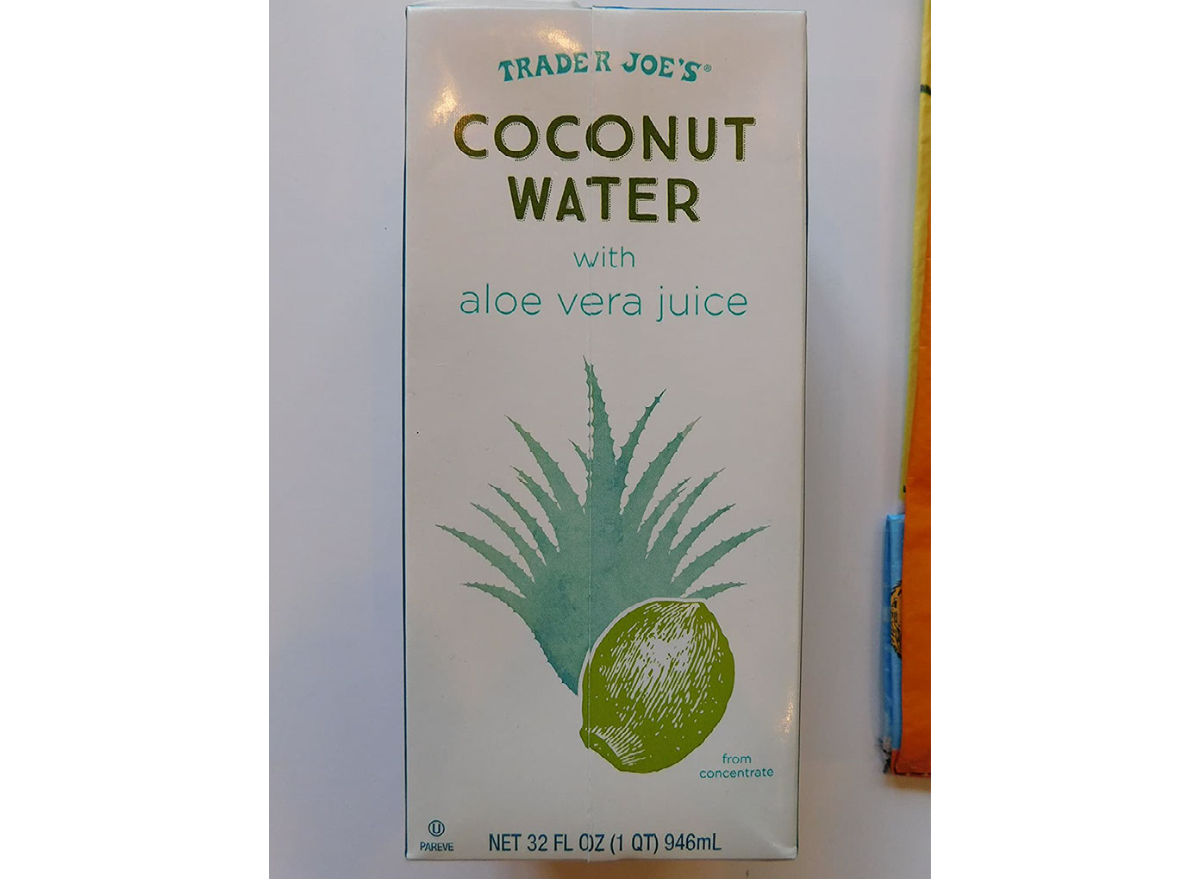 Trader Joe's Coconut Water with Aloe Vera Juice