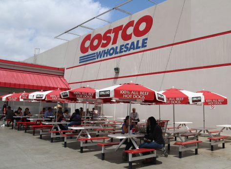 Costco outdoor seating