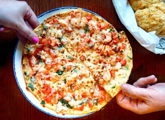 Red Lobster Lobster and Langostino Pizza