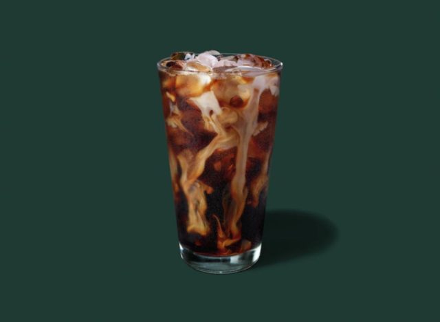 Starbucks cold brew and milk