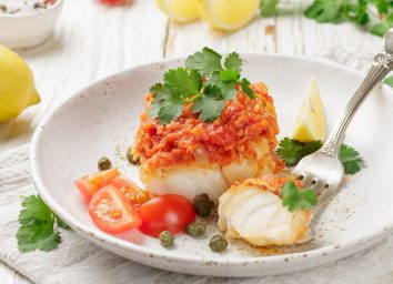 alaskan pollock tomato sauce