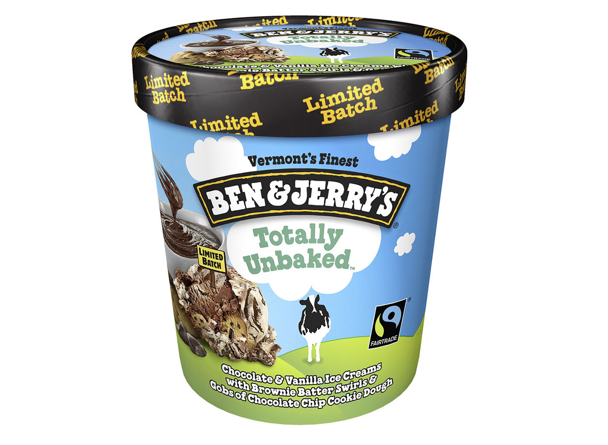 ben and jerrys totally unbaked
