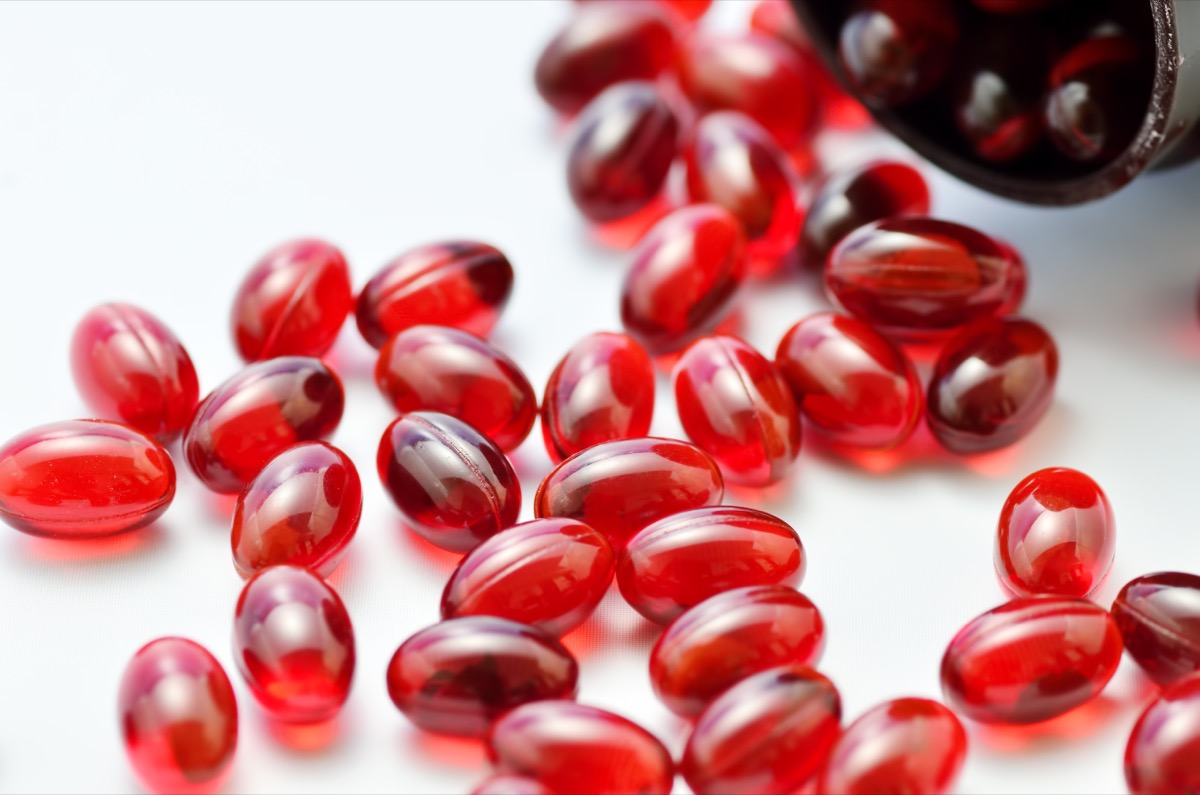 Beta carotene supplement