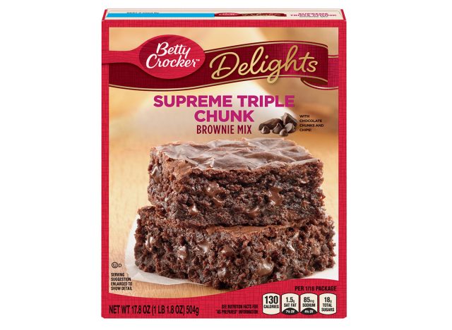 betty crocker supreme triple chunk brownies