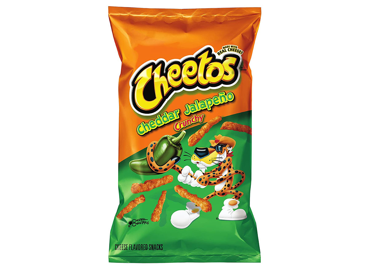 cheetos cheddar jalapeno crunchy