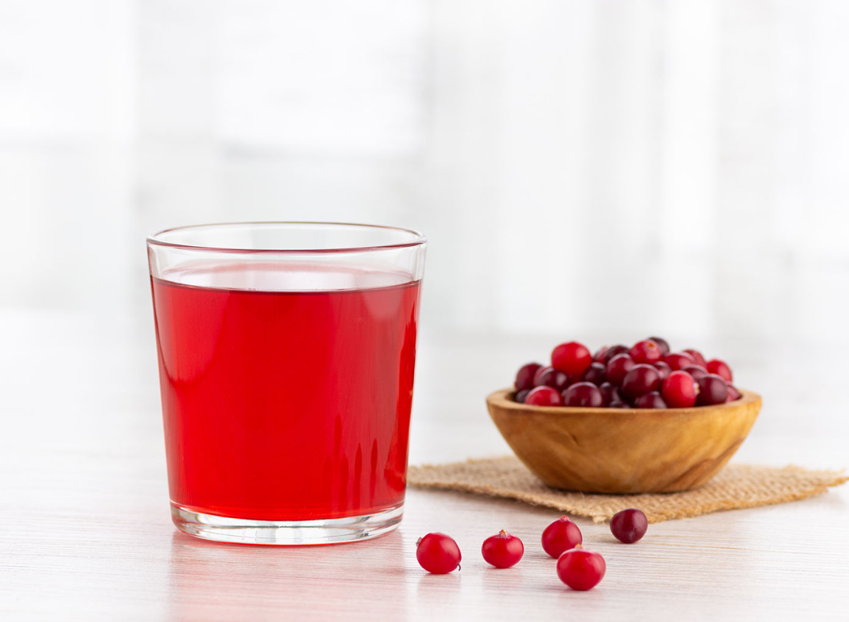 Cranberry juice