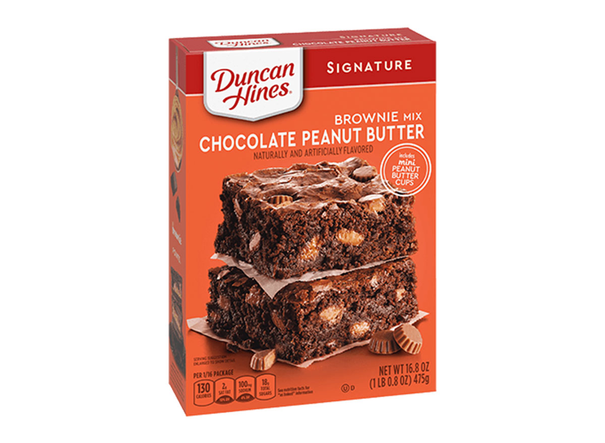 duncan hines chocolate peanut butter brownies