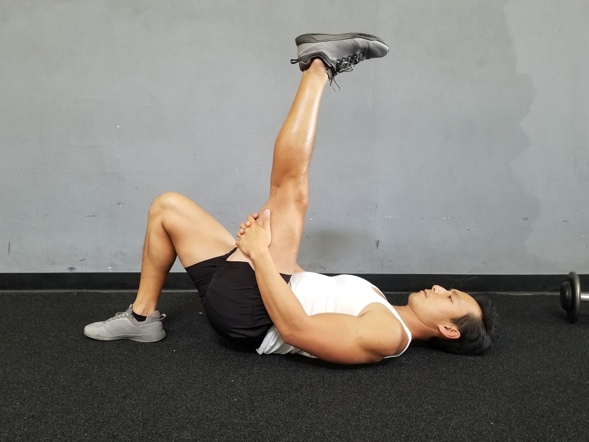 hamstring stretch