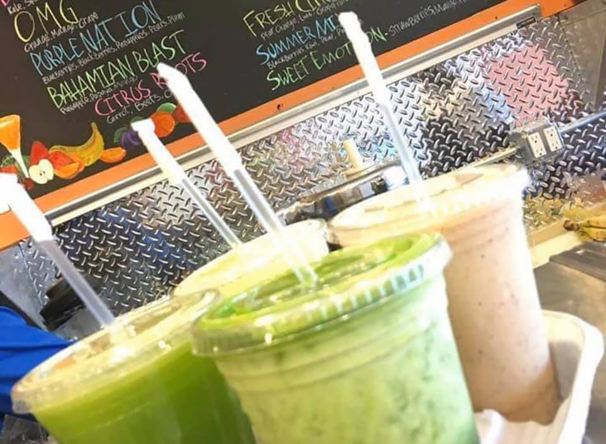 green smoothies from lifestyle juices