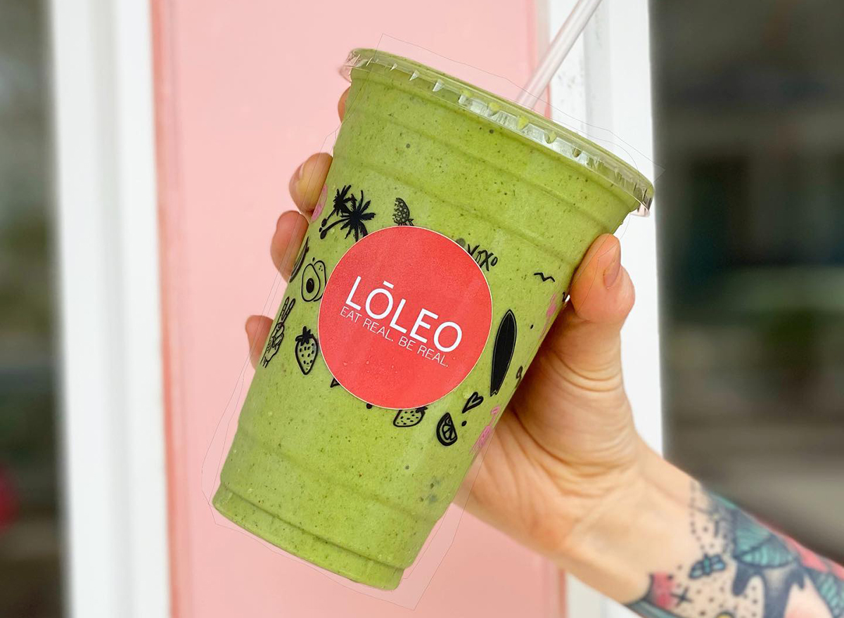 green smoothie from loleo