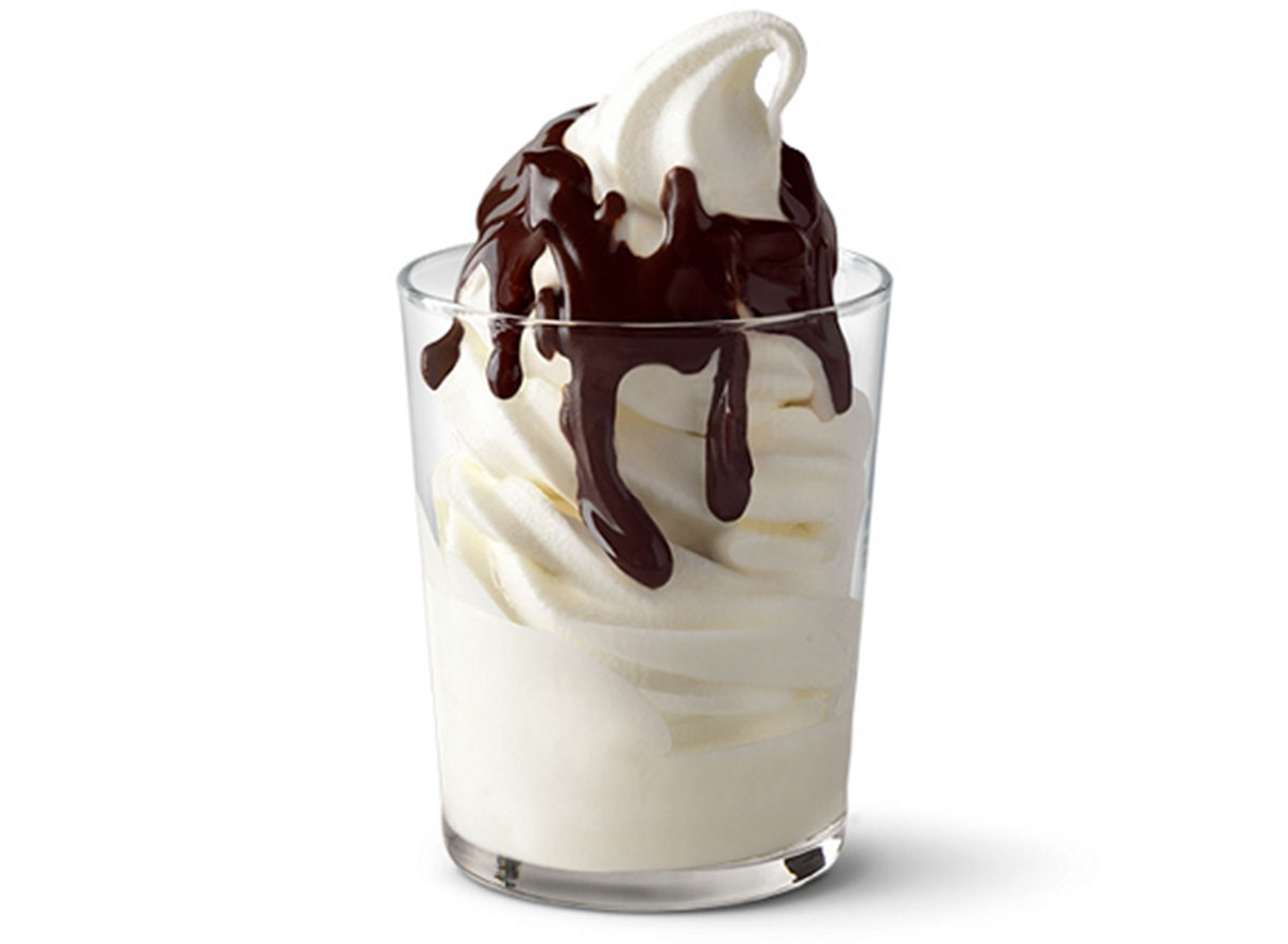 mcdonalds hot fudge sundae