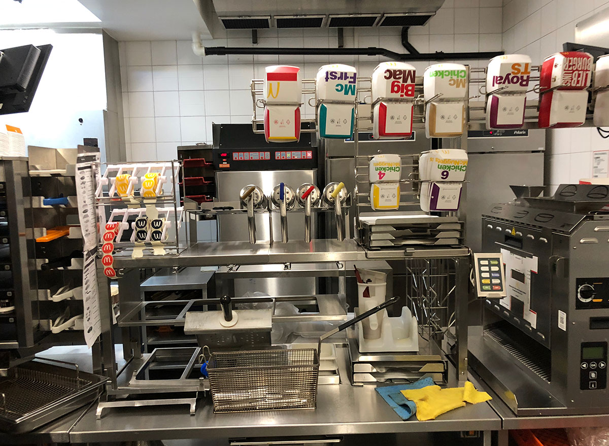 mcdonalds kitchen